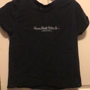 vintage black banana republic tee